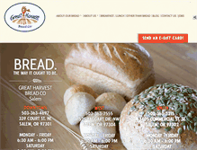 Tablet Screenshot of greatharvestsalem.com